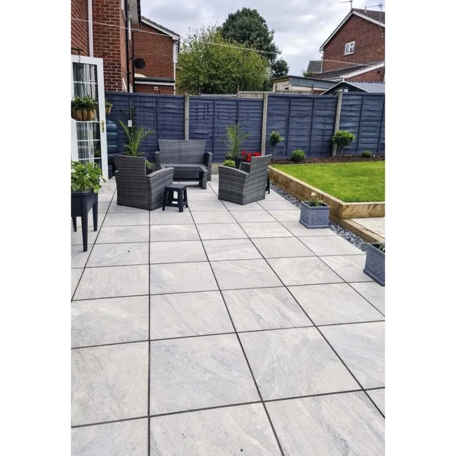 Icarus Grey Porcelain Outdoor Slab