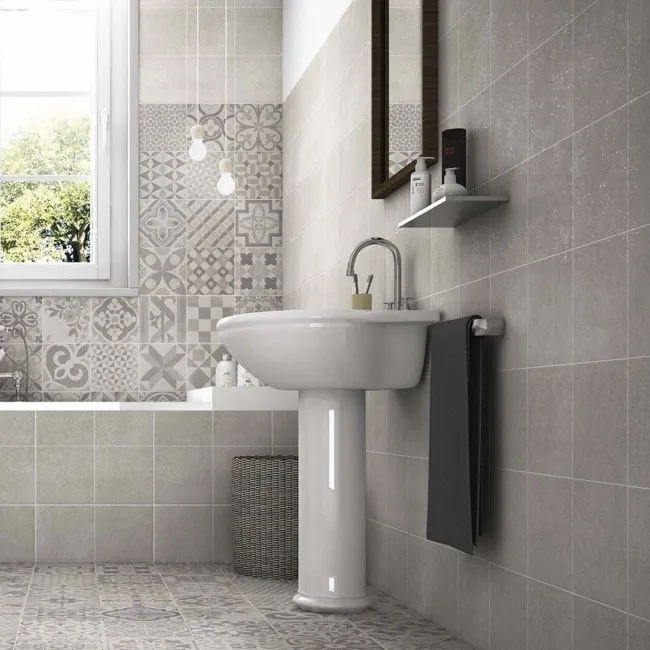 Skyros Grey Wall and Floor Tiles