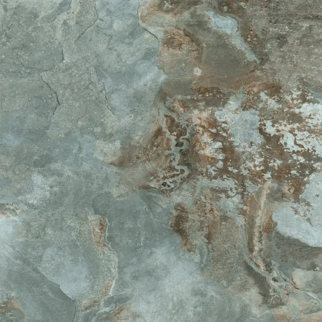 Slate Way Green Matt Porcelain Floor Tile