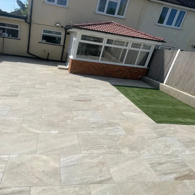 Icarus Beige Porcelain Outdoor Slab