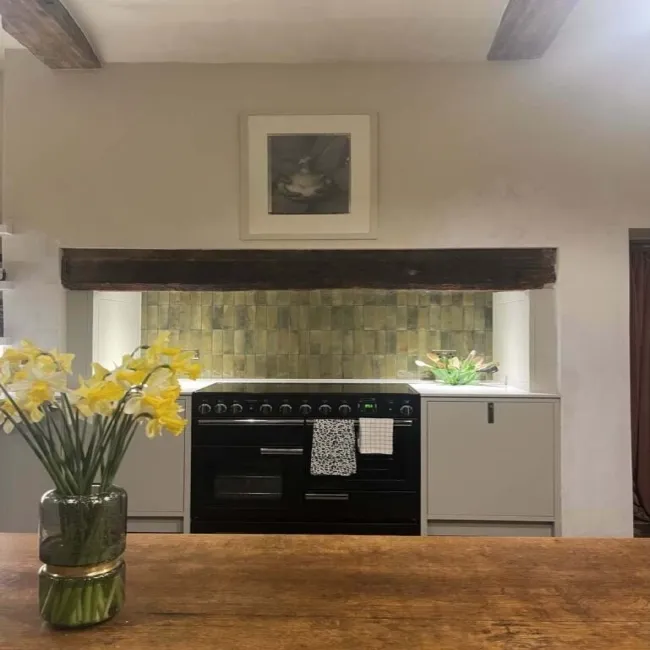 Luma Olive Green Gloss Ceramic Wall Tile