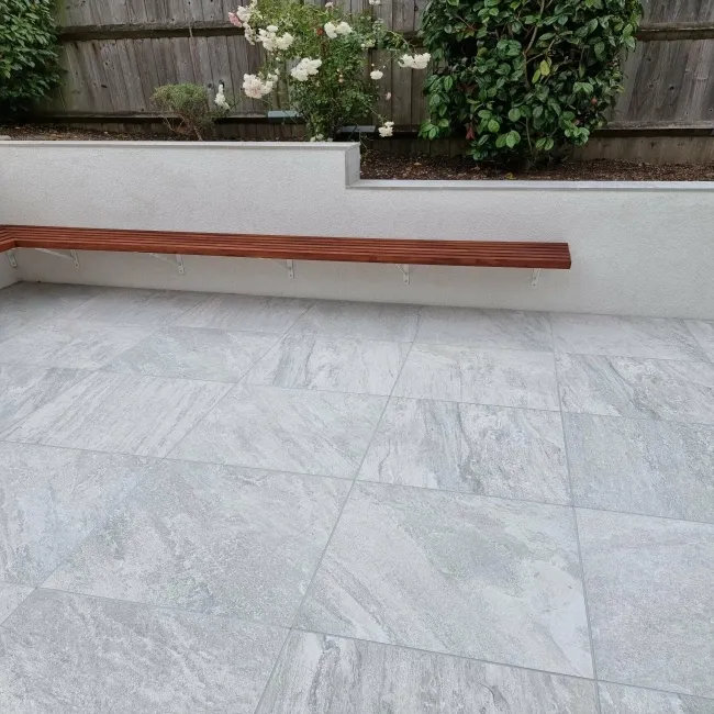 Icarus Grey Porcelain Outdoor Slab