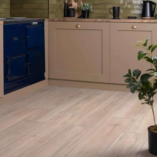 Verbier Honey Large Wood Effect Anti-Slip Matt Porcelain Floor Tile