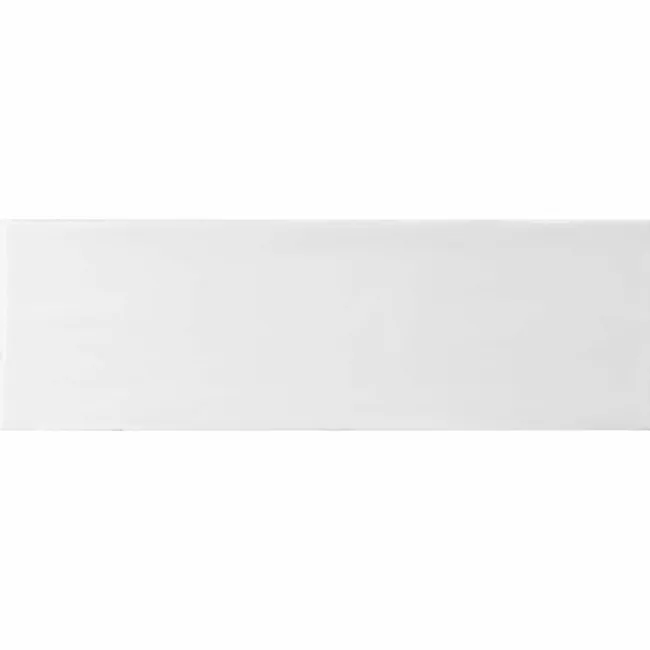 Victorian Style White Gloss Porcelain Wall Tile