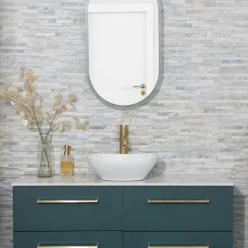 Rio White Split Face Effect Italian Porcelain Wall Tile