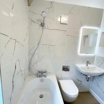 The Room White Italian Polished Porcelain Floor Tiles