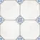 Leeds Blue Patterned Matt Porcelain Floor Tile