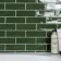 Victorian Style Green Gloss Porcelain Wall Tile