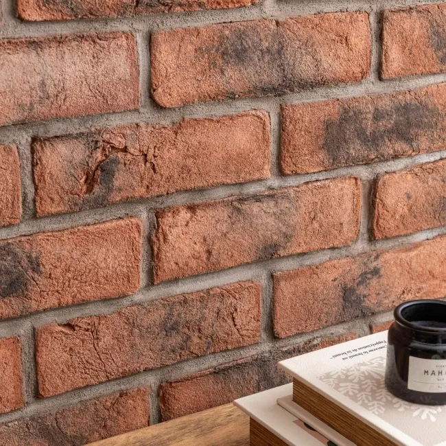 15mm Smoked Red Blend Brick Slips