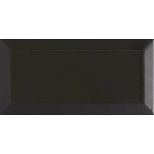 Ceramic Wall Gloss Black Metro Tiles