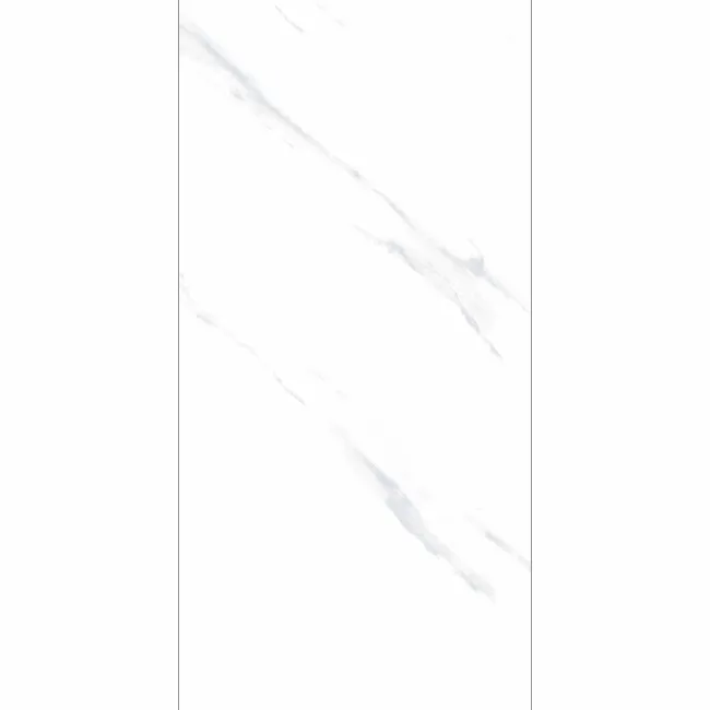 Alaskan Calacatta White Marble Effect Polished Porcelain Wall and Floor Tile