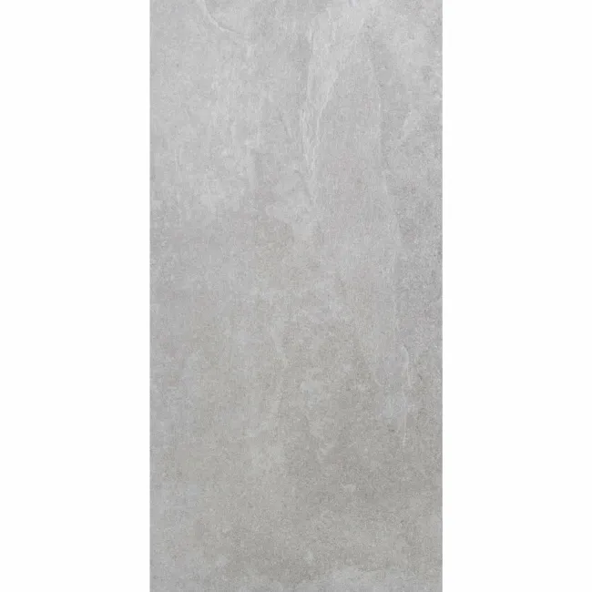 Augusta Ice Grey Slate Effect Matt Porcelain Wall and Floor Tile