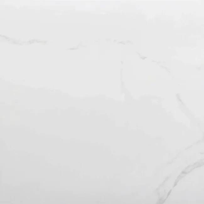 Carrara White Gloss Marble Effect Floor Tile