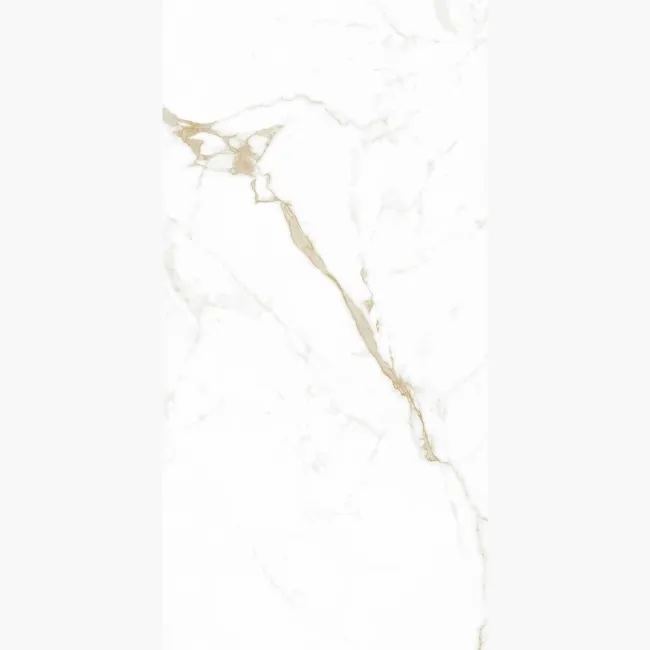 Carrera Gold Marble Effect Rectified Large Matt Porcelain Tile