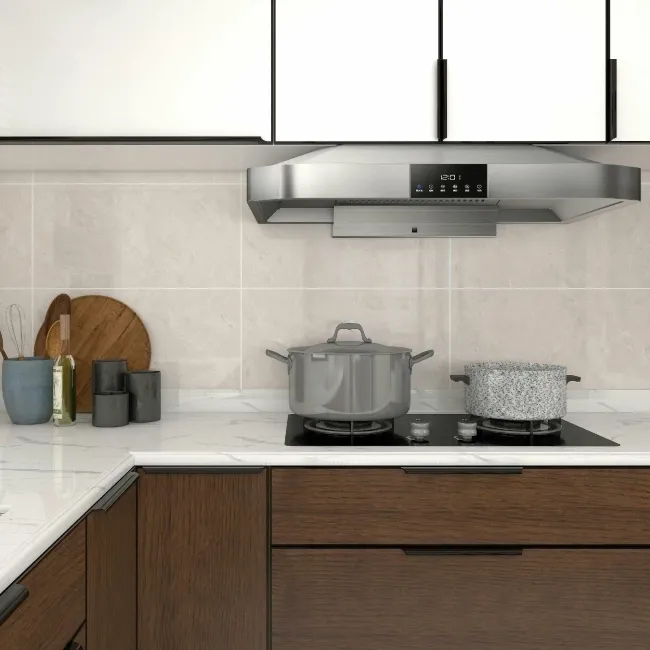 Cloud Beige Marble Effect Gloss Ceramic Wall Tile