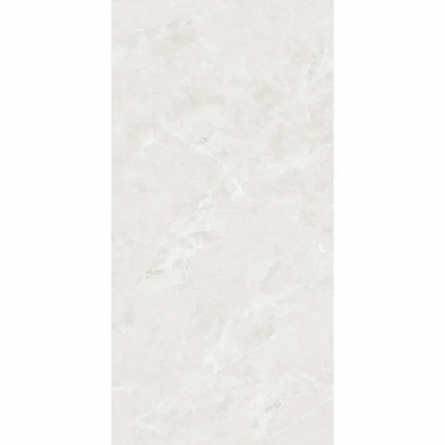 Cloud Grey Marble Effect Gloss Ceramic Wall Tile