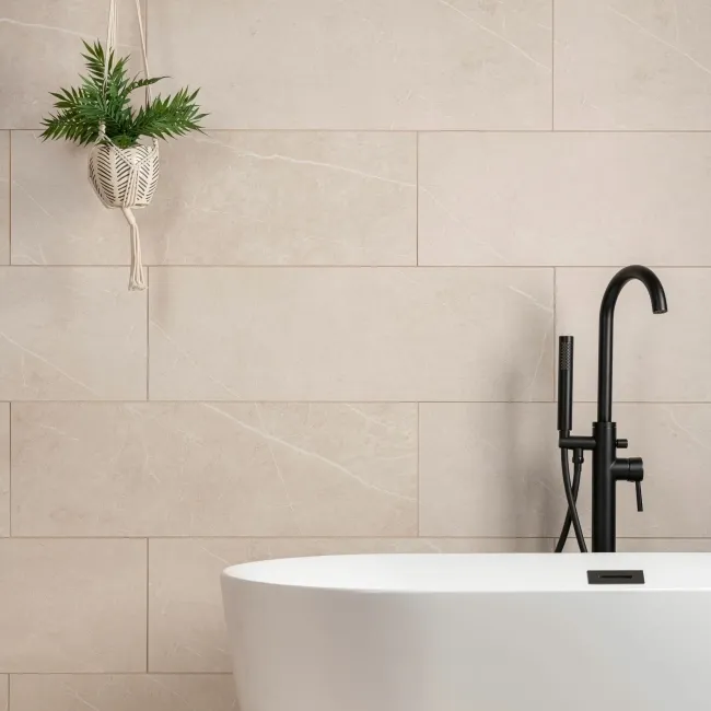 Inari Cream Matt Wall Tile