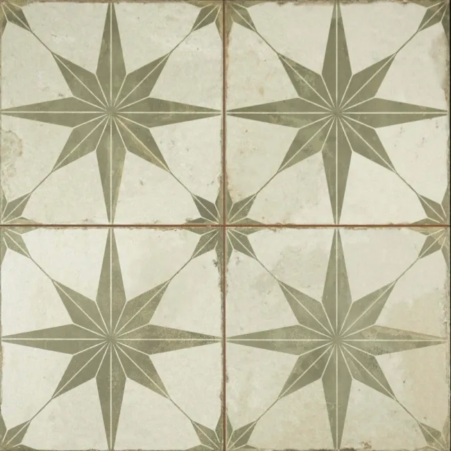 Metropolis Star Laurel Wall and Floor Tiles