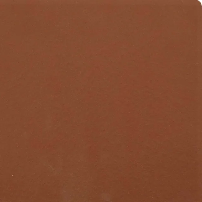 Quarry Terracotta Charred Effect Natural Clay REX Round Edge Matt Corner Tile