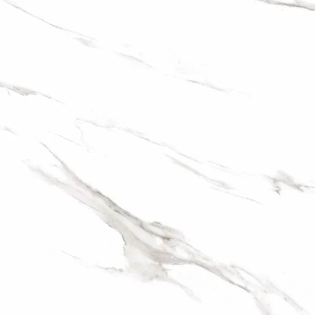 Statuario White Marble Effect Matt Floor Tile