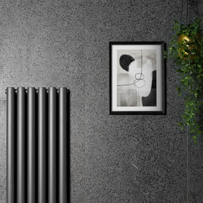 Trend Black Terrazzo Wall and Floor Tile