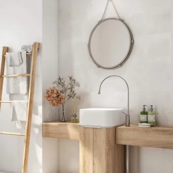 Maddox Light Grey Concrete Effect Matt Porcelain Wall and Floor Tile