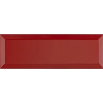 Gloss Ceramic Wall Red Metro Tiles