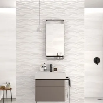Windsor White Decor Wall Tile