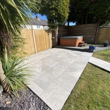 Maverick Grey Outdoor Slab Tiles