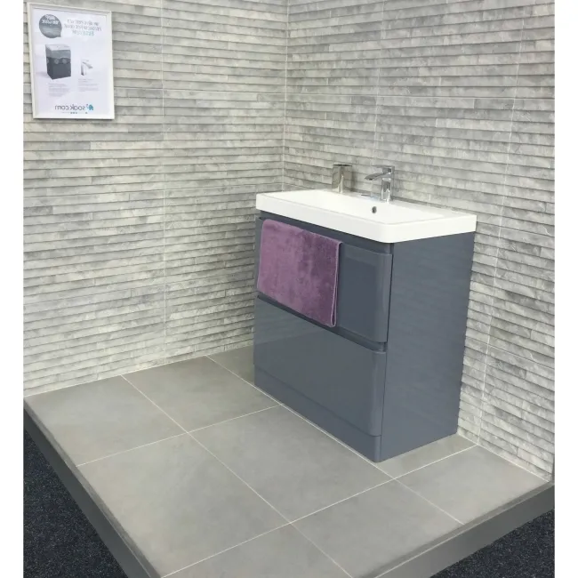 Yosemite Grey Split Face Wall Tiles