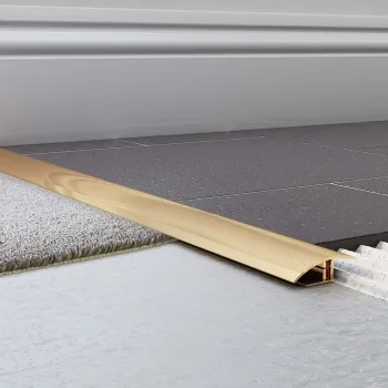 Adjustable Floor Transition Gold