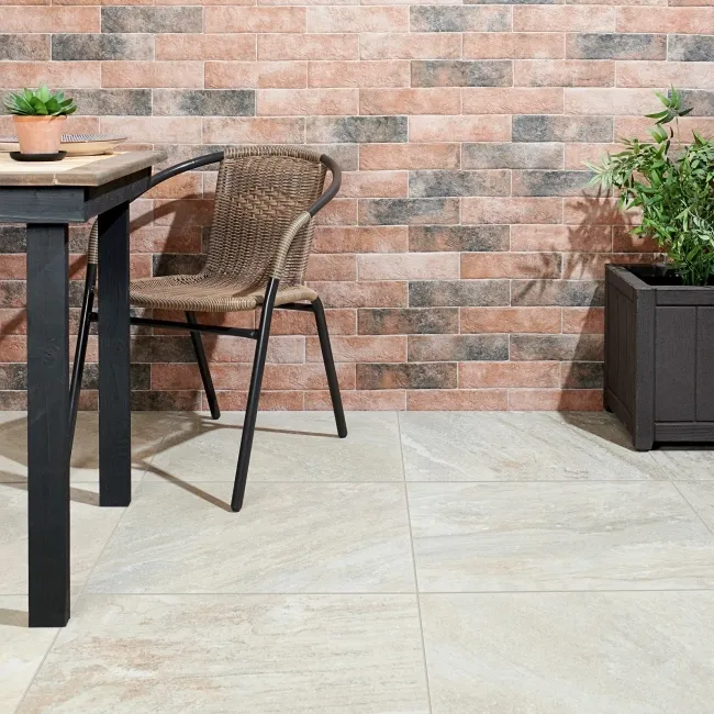 Icarus Beige Porcelain Outdoor Slab