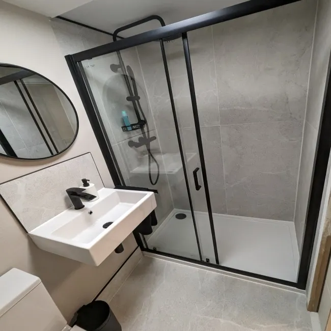 Lucca White Anti Slip Matt Stone Effect Porcelain Wall and Floor Tile