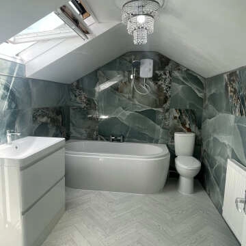 Onyx Marble Effect Turquoise Green Polished Porcelain Wall and Floor Tile