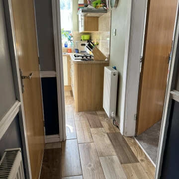 Foresta Beige Mixed Wood Effect Matt Ceramic Floor Tile