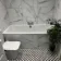 Place White Marble Effect Wall Tile