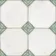 Leeds Green Patterned Matt Porcelain Floor Tile