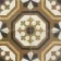 Osborne Marron Victorian Patterned  Matt Ceramic Floor Tile