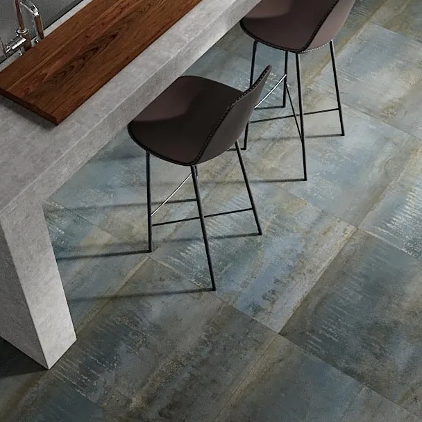 Metal Iron Rectified Porcelain Wall And Floor Tile