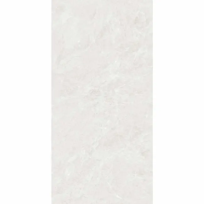 Cloud Grey Marble Effect Gloss Ceramic Wall Tile