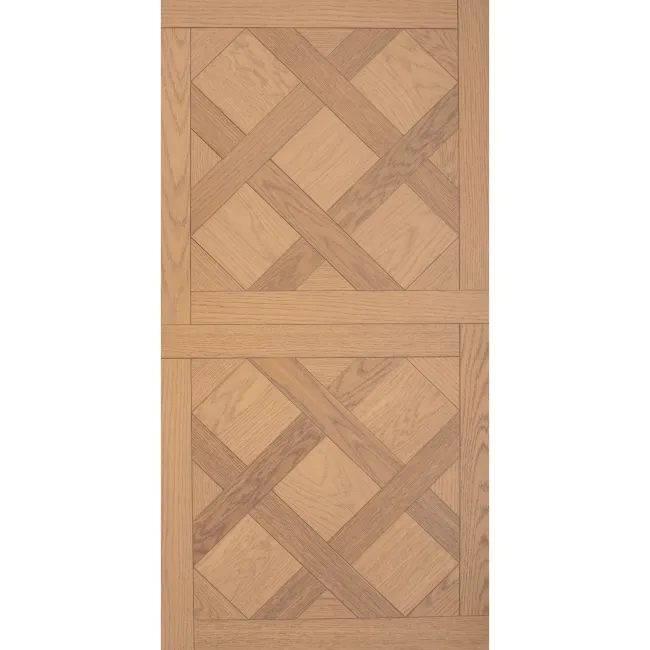 Clovelly Natural Oak Parquet Pattern Effect Laminate Flooring 12mm