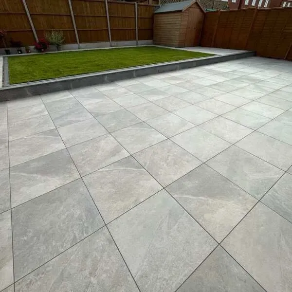 Maverick Grey Outdoor Slab Tiles