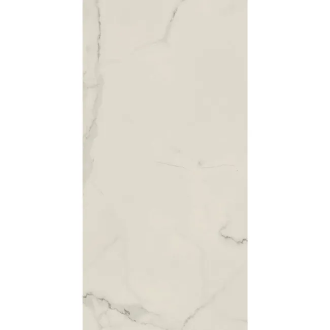 Crystal White Marble Tile Luxury Click Vinyl Flooring 5.5mm