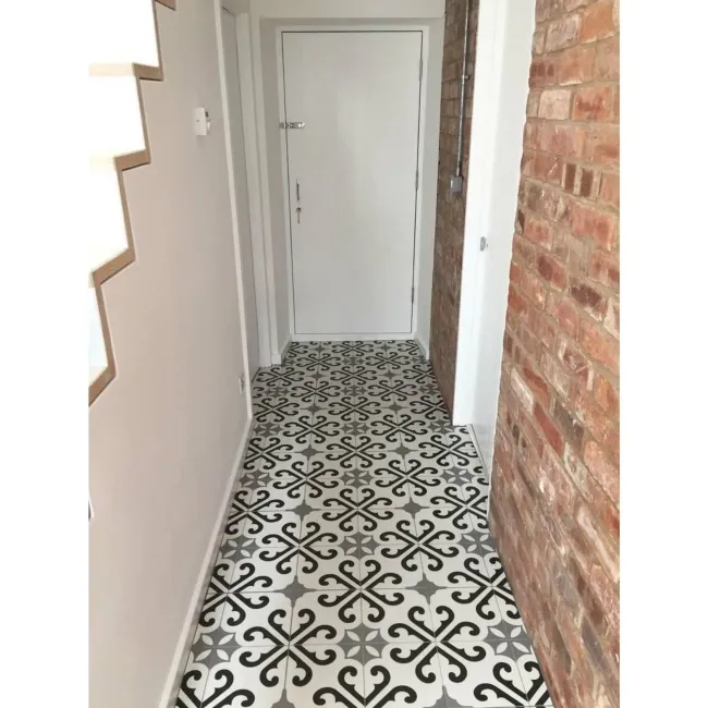 Derby Pattern Porcelain Floor Tiles