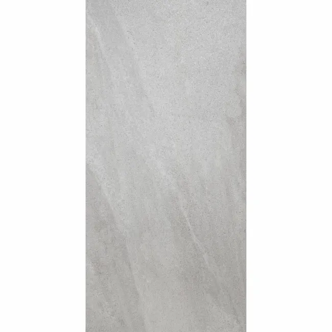 Galaxy Smoke Grey Stone Effect Semi Polished Porcelain Wall and Floor Tile