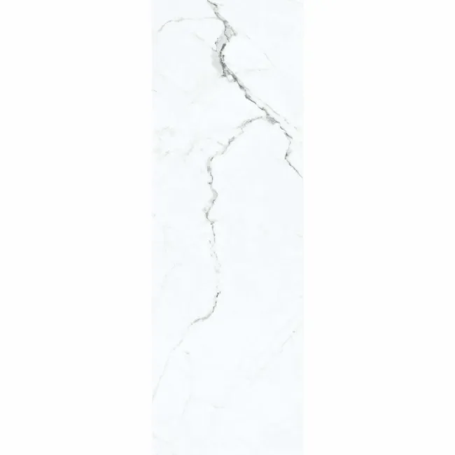 Idyllic White Marble Effect Matt Large Ceramic Wall Tile