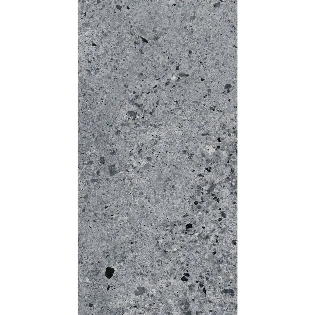 Jaya Graphite Terrazzo Effect Matt Porcelain Wall and Floor Tile