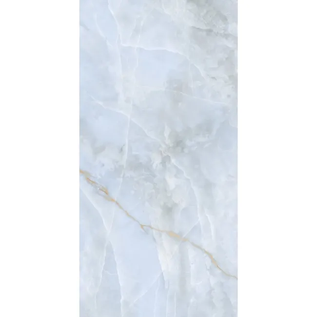 Omen Blue Onyx Marble Effect Matt Porcelain Tile