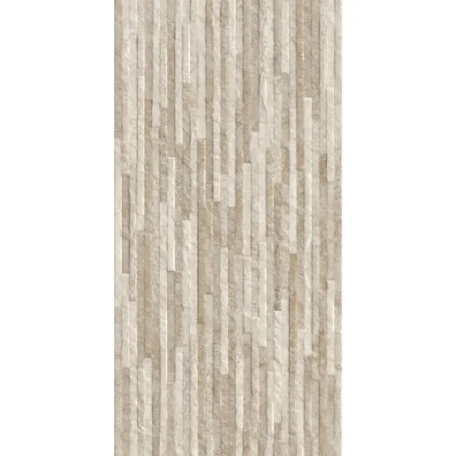 Premiere Beige Split Face Effect Matt Ceramic Wall Tile