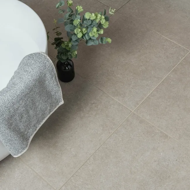 Towns Taupe Beige Matt Anti Slip Porcelain Floor Tile